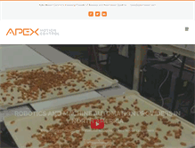 Tablet Screenshot of apexmotion.com